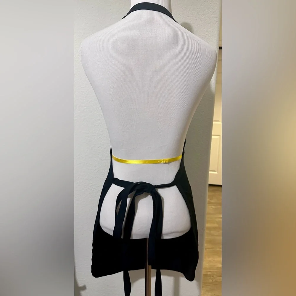 Golf Now Whine Wine Later - Apron Pockets Tie Back - Picture 3 of 5